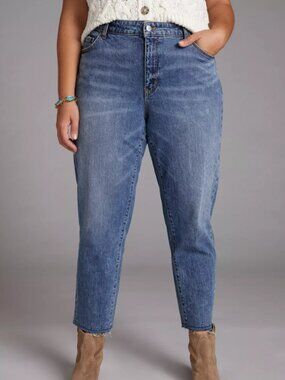PILCRO by Anthropologie 
Slim Boyfriend Jeans 
Size 16W